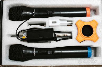 Coppia microfoni wireless 