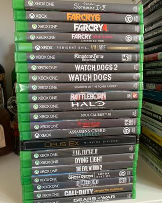 Xbox One/Series giochi, minimo 2 massimo 4 pezzi