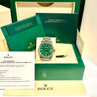 Rolex OP 124300 41mm oyster perpetual green/verde