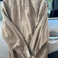 Camicia da uomo color sabbia