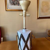 Lampada vintage ceramica firmata V. Pagliari