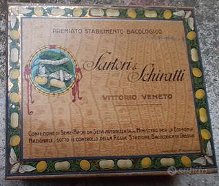 Scatole latta Sartori e Schiratti Vittorio Veneto