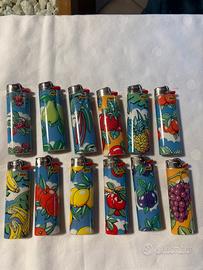 Lotto 12 Accendini BIC Special Edition Vintage