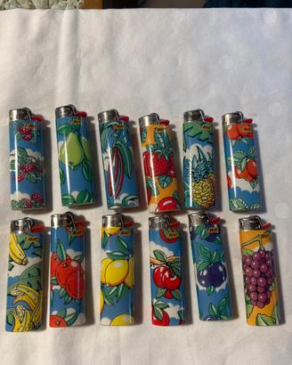 Lotto 12 Accendini BIC Special Edition Vintage