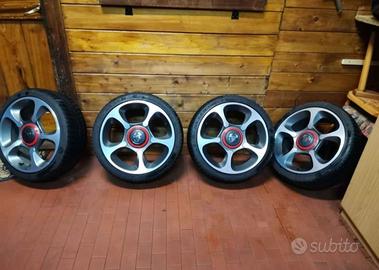 Cerchi trofeo 500 Abarth 17’’