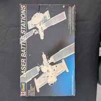 Space : 1/144 Laser battle stations model kit made