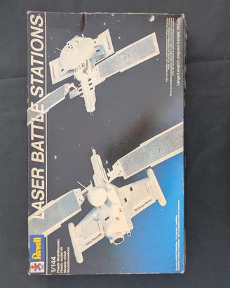 Space : 1/144 Laser battle stations model kit made