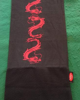 scaldacollo nero  Liabel drago rosso