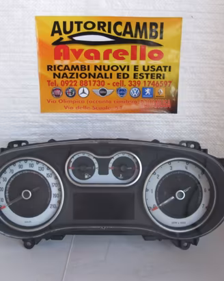 Strumentazione contachilometri fiat 500l 1.4 t jet