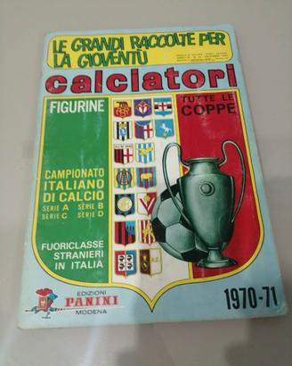 Album figurine panini 1970/71 con 280 figurine