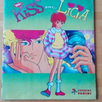 album vintage Kiss me Licia Figurine Panini