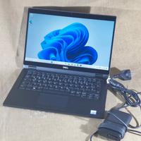 pc dell 2in1 touchscreen, i5, 8gb ram, 256 ssd