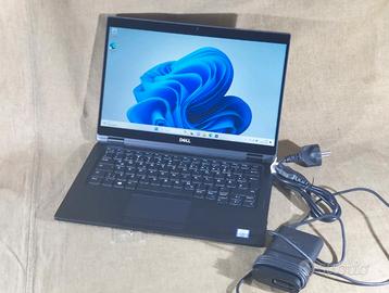 pc dell 2in1 touchscreen, i5, 8gb ram, 256 ssd