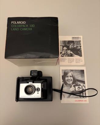 polaroid colorpack 100 land camera completa