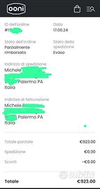 Forno Ooni KODA 16 gas