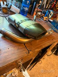 Terminale di scarico akrapovic hobda cbr 600 rr
