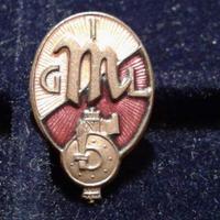 Distintivo Fascista GIL Mussolini I tipo 1938/40
