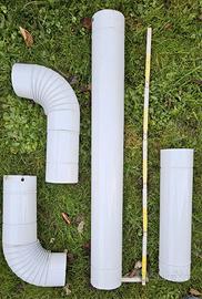 TUBI CANNA FUMARIA PER STUFA