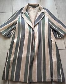 Blazer lungo a righe – YOUTH – taglia comoda✨  