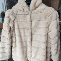 Giacca di pelliccia ecologica