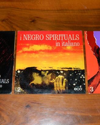 Serie vinili i Negro Spirituals in italiano – 1970