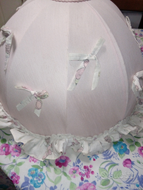 Lampadario o paralume con struttura