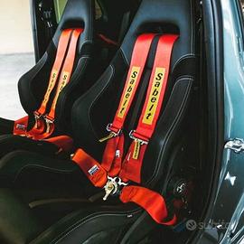 Cintura Sabelt 4 punti Tuning per Abarth