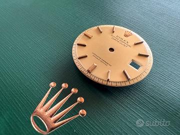 Quadrante e lancette in oro 18k per Rolex 4 cifre