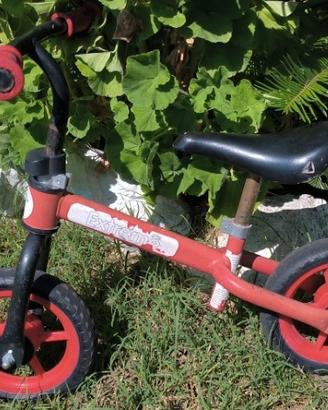 Bici senza pedali Extreme Red Bullet Balance Bike