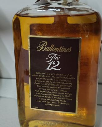 Ballantine's 12 Years Old, un blended Scotch whisk