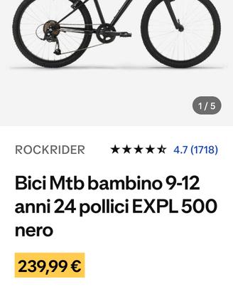 bici usata pari al nuovo