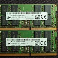 32Gb (2x16Gb) Micron DDR4 Sodimm 2666Mhz
