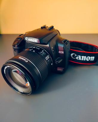 Canon EOS 400d + obiettivo efs 18-55