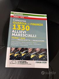 Libro teoria e test concorso Guardia di Finanza
