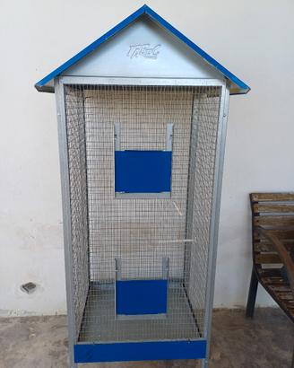 Volieria per pappagali, canarini, piccoli volatil