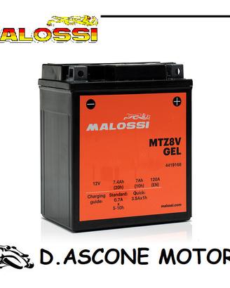 BATTERIA MALOSSI MTZ8V GEL