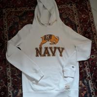 Champion felpa bianca collegiate