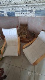 2 sedie relax
