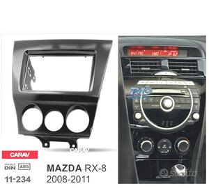 CORNICE NERA LUCIDA RADIO 2-DIN PER MAZDA RX-8 08-