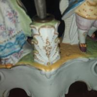 statuine in porcellana portainchiostro del700