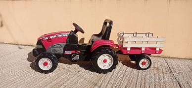 trattore + rimorchio usato per bambini 