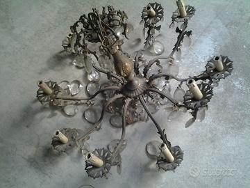 lampadario 10 bracci