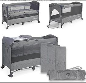 lettino 0+mesi a due livelli