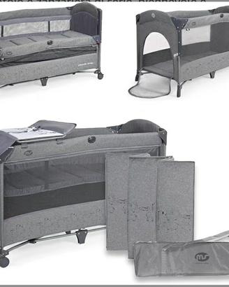 lettino 0+mesi a due livelli