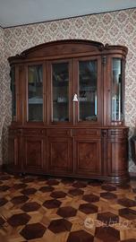 Vetrina Italiana di Pregio in Legno Massello 