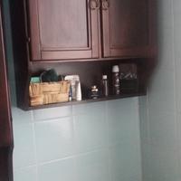 Pensile bagno in arte povera 