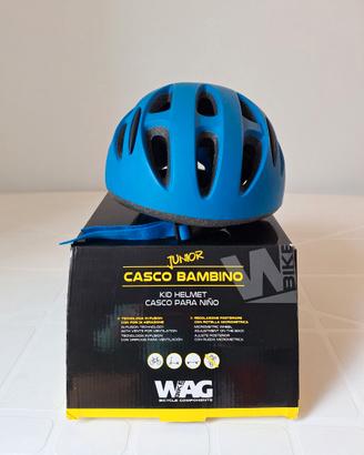 Casco WAG blu per bambini misura 48-54