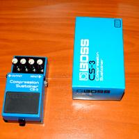 EFFETTO CHITARRA BOSS Compression Sustainer CS-3
