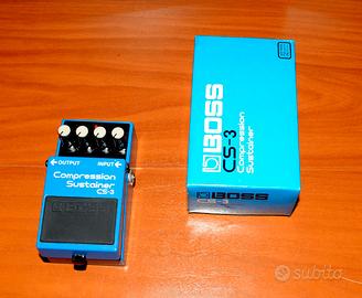 EFFETTO CHITARRA BOSS Compression Sustainer CS-3