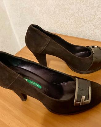 Scarpe da donna keys in vera pelle